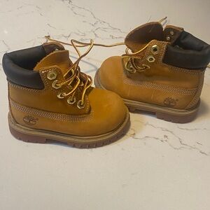 Timberland Kids Tan Boots